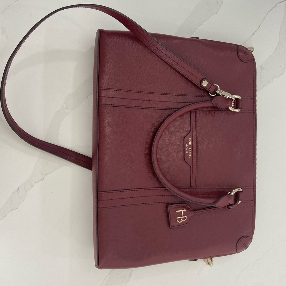 Burgundy Laptop Bag